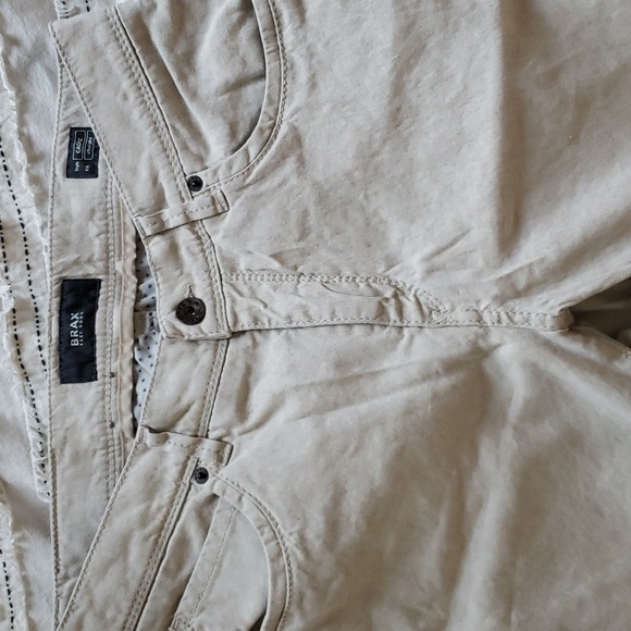 Brax feel good men's style Cadiz fit straight 32/34 linen blend - Picture 4 of 9